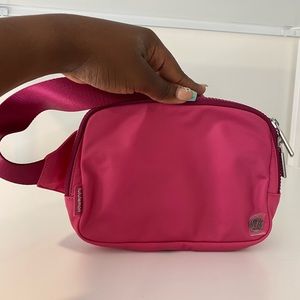 NWOT lululemon Barbie pink belt bag